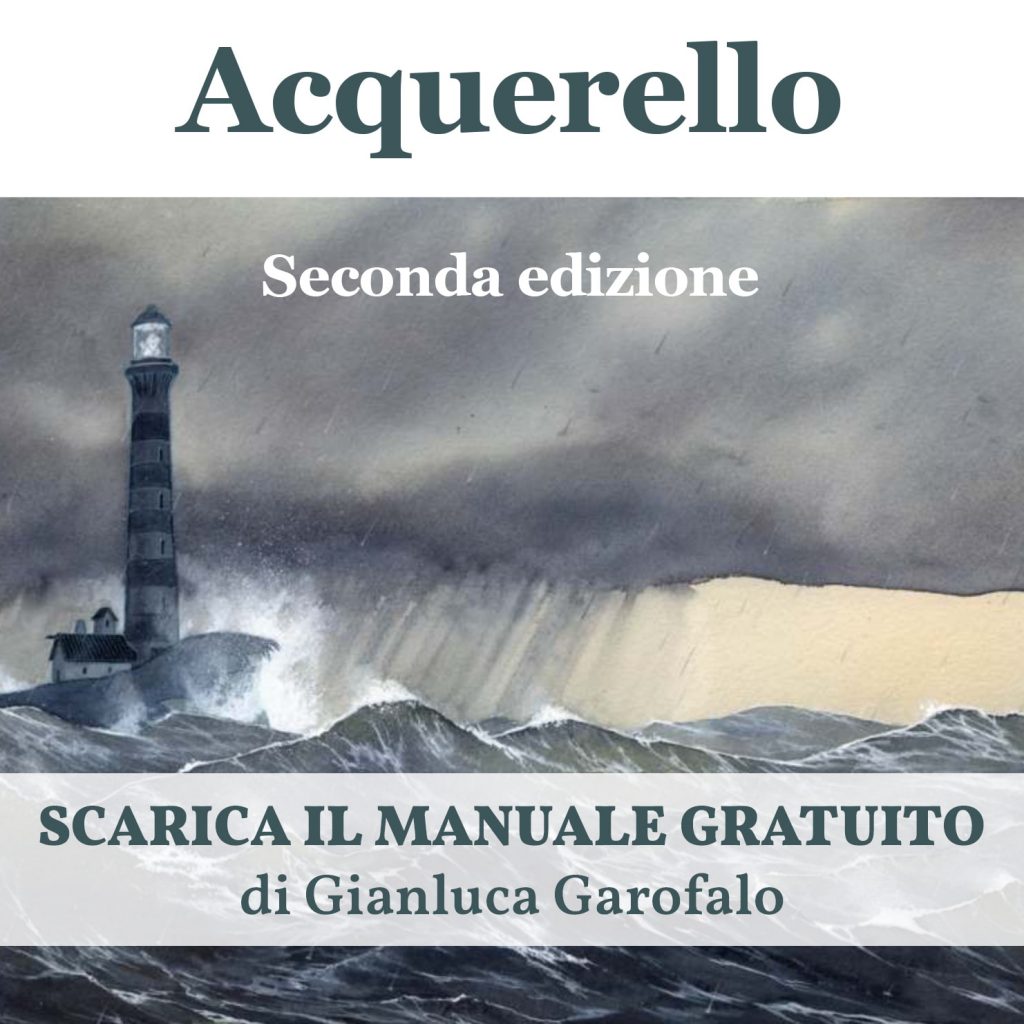 scarica il manuale gratuito di pittura ad acquerello di Gianluca Garofalo