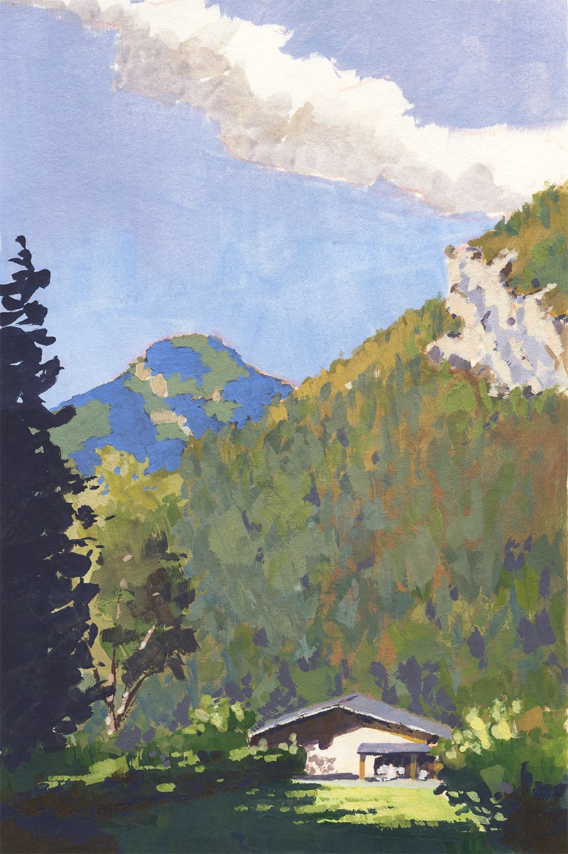 Correggere e rifare un dipinto fallito | Disegni in Tasca